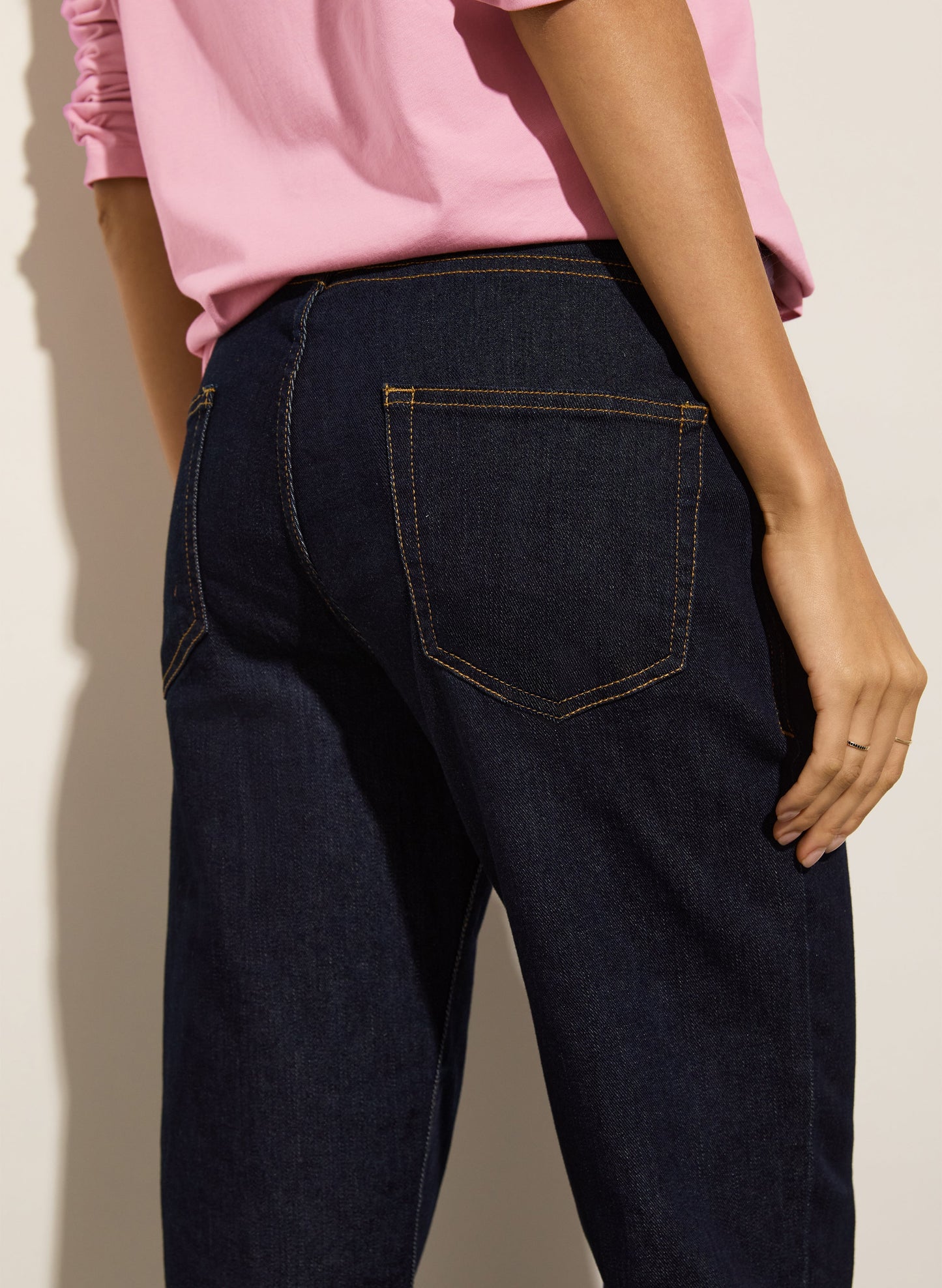 Petite Eda Organic Cotton Stretch Boyfriend Jeans