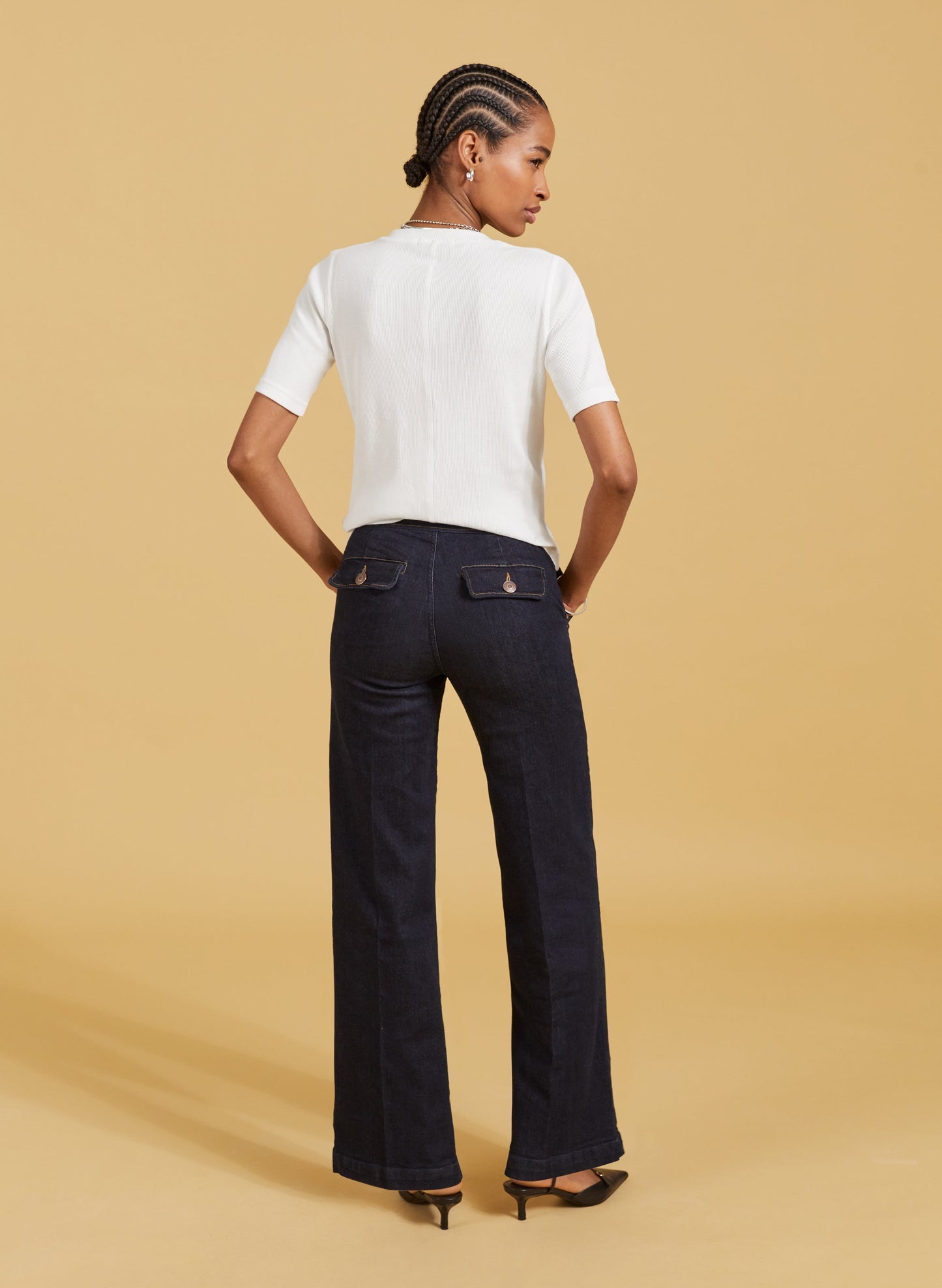 Margot Organic Cotton Wide Leg Jeans