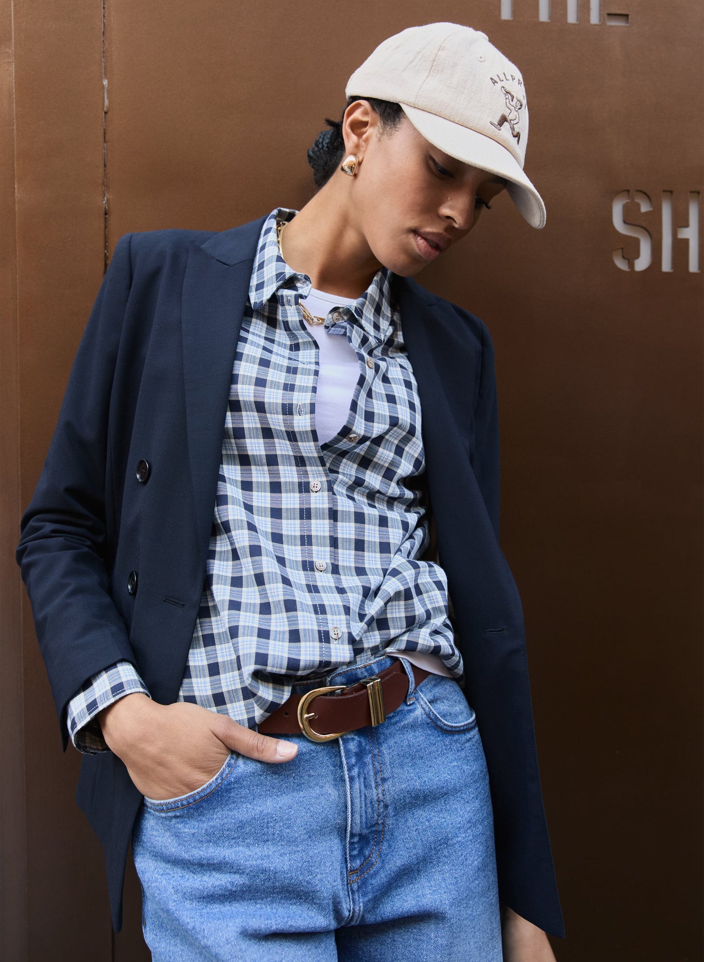 Graca Organic Cotton Check Shirt