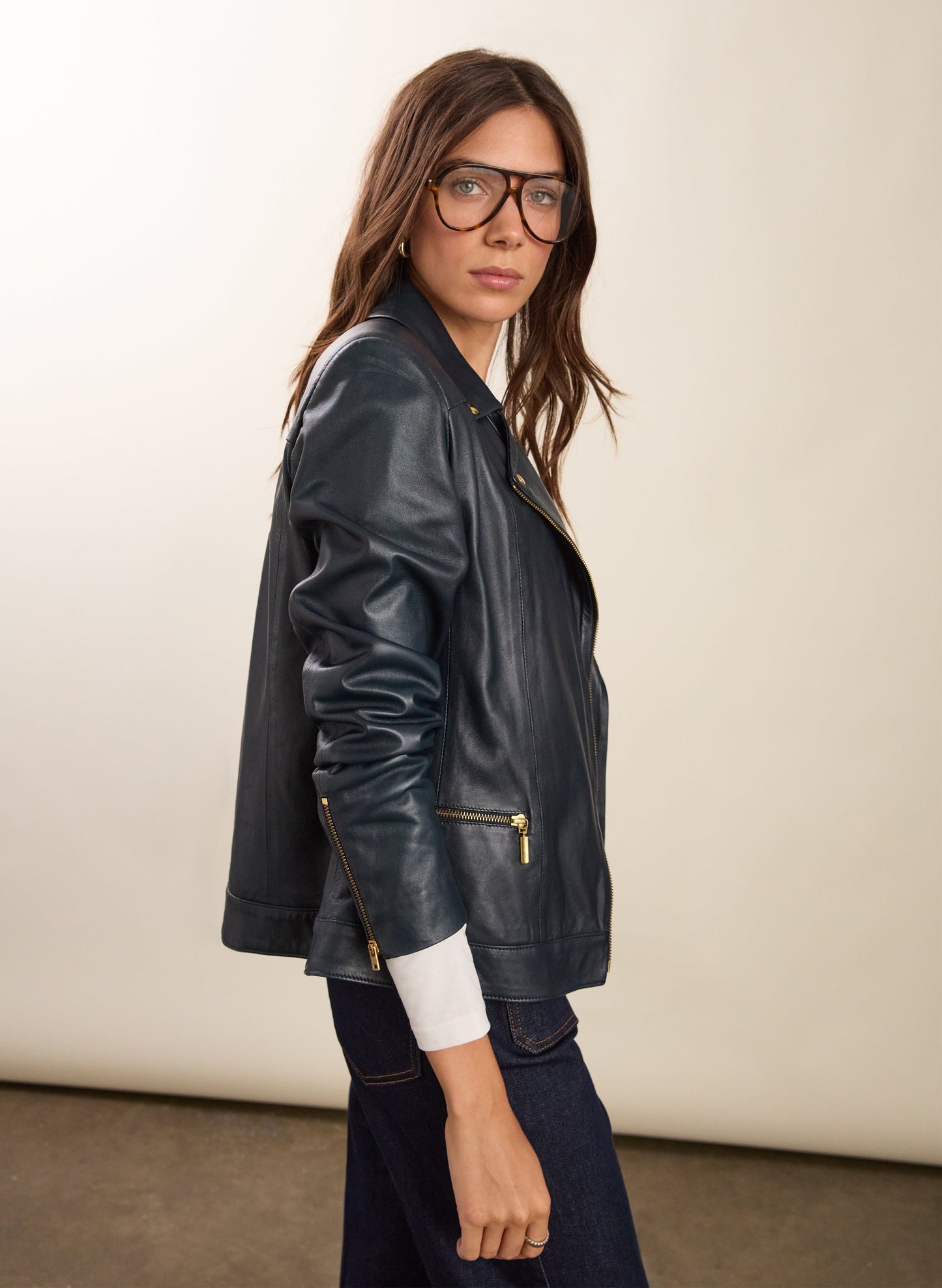 Kara Leather Jacket to Rent