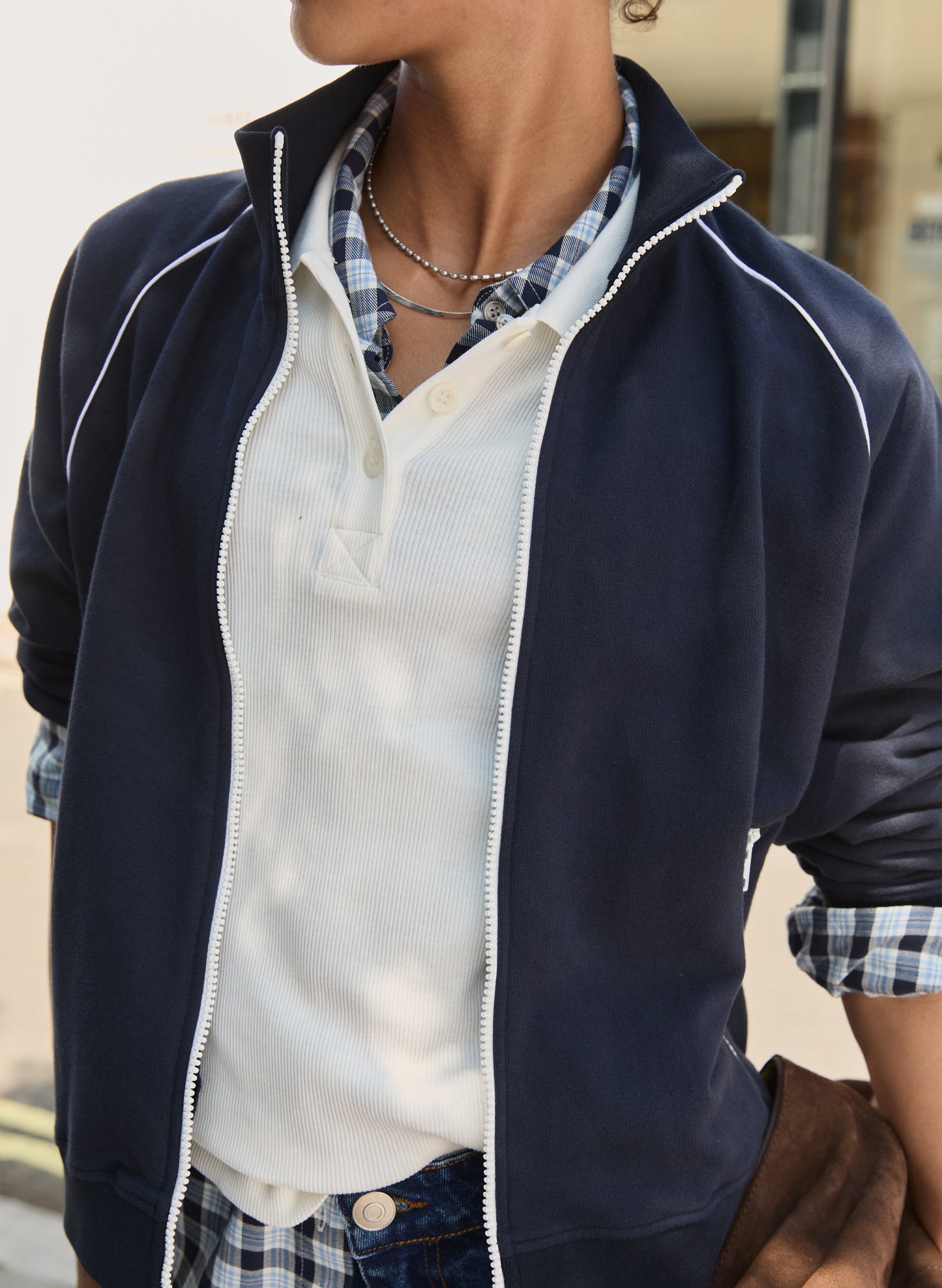 Carter Organic Cotton Zip Through Sweatshirt