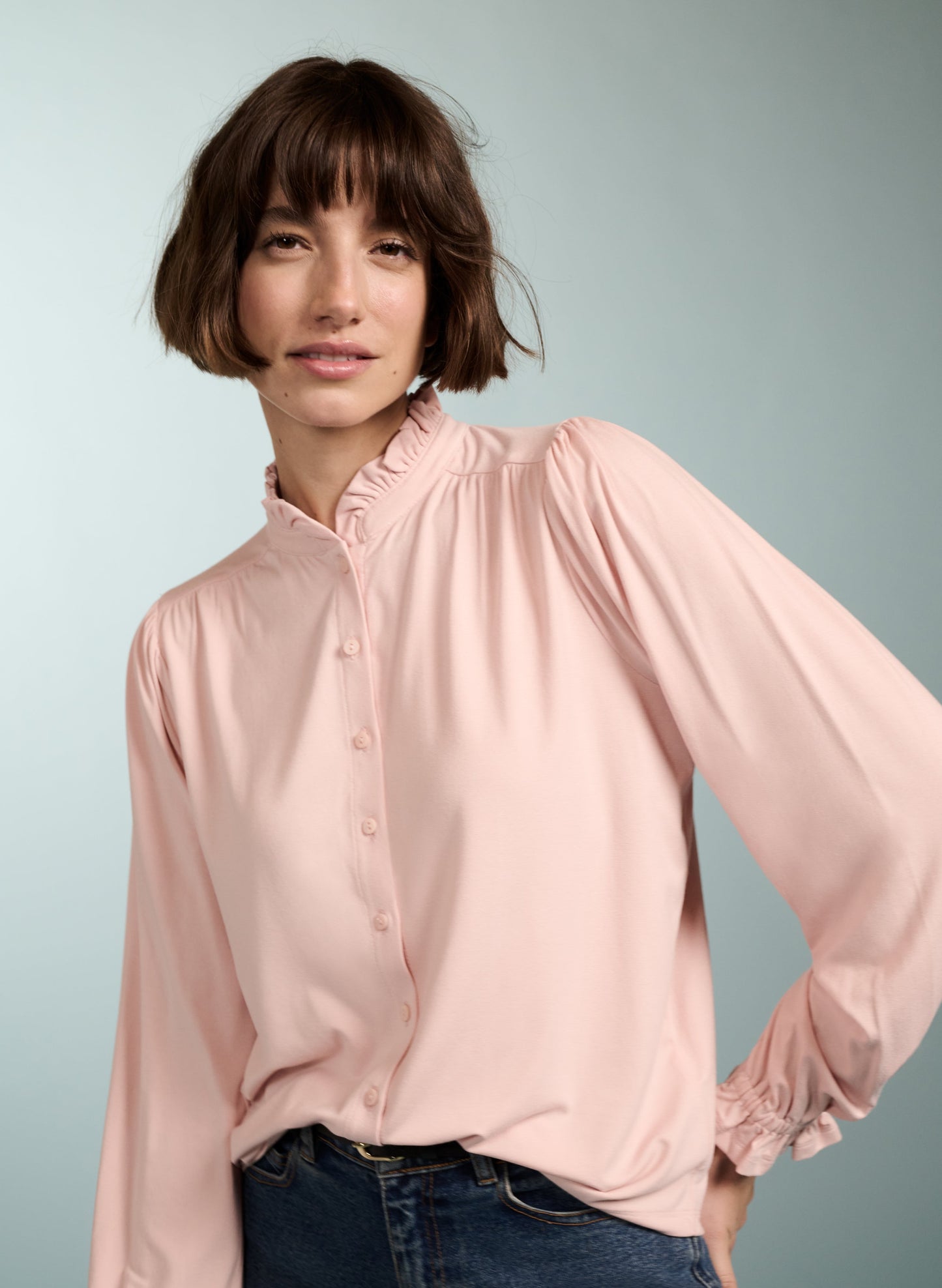Sima Frill Detail Blouse