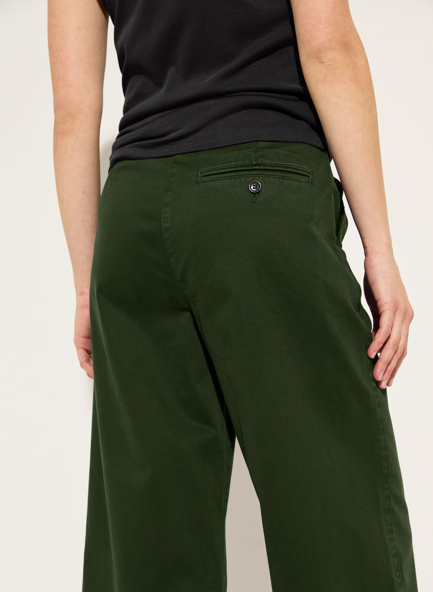 Brielle  Organic Cotton Wide Leg Trousers