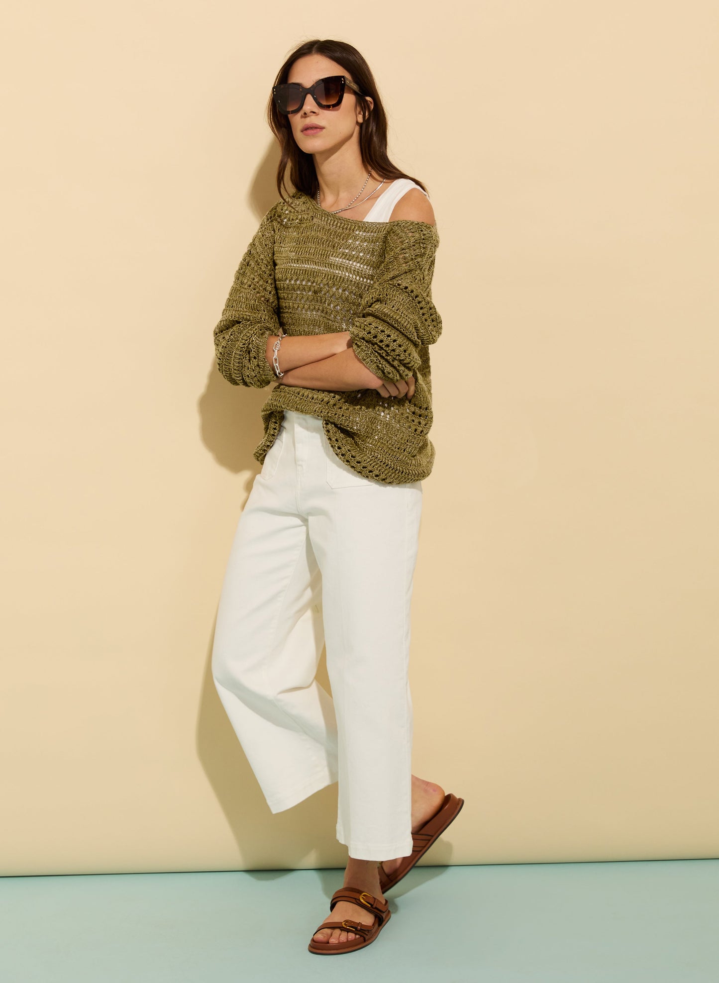 Ellinor European Flax Blend Jumper