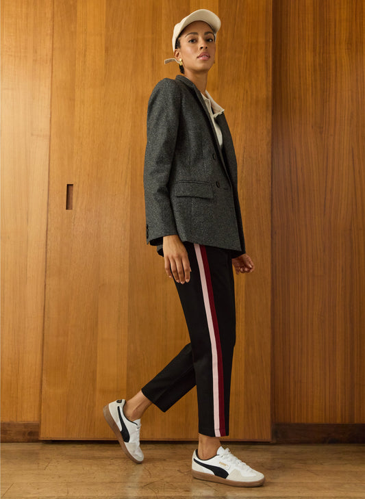 Jay Side Stripe Tapered Trousers