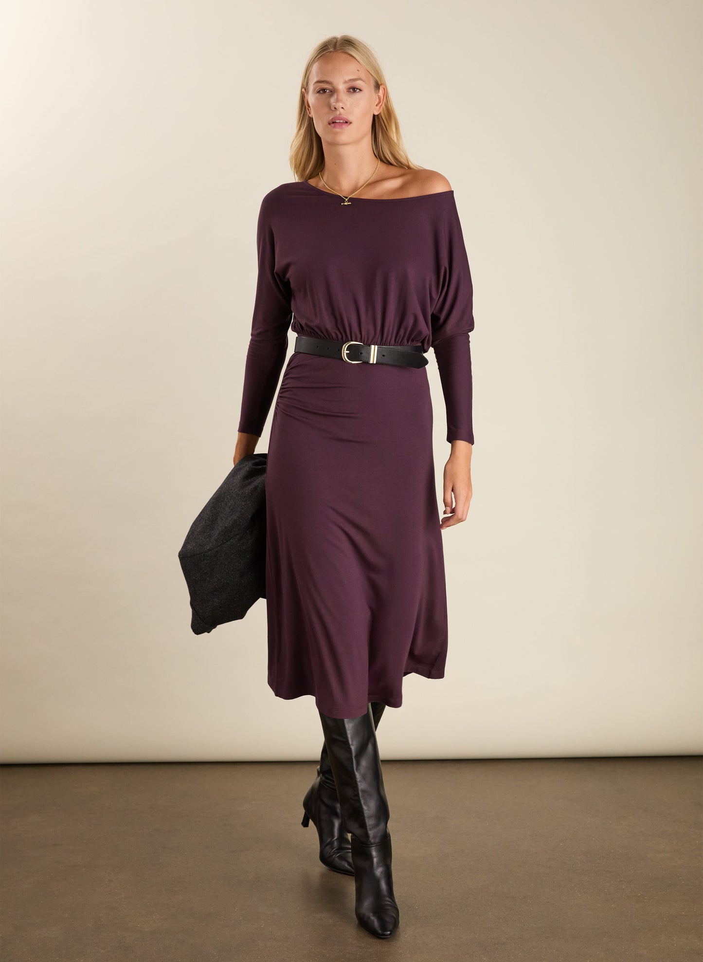 Sarah Jersey Midi Dress