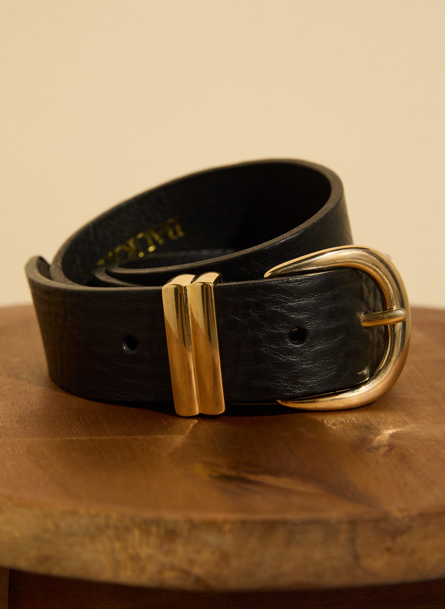 Baukjen Signature Textured Belt - Gold