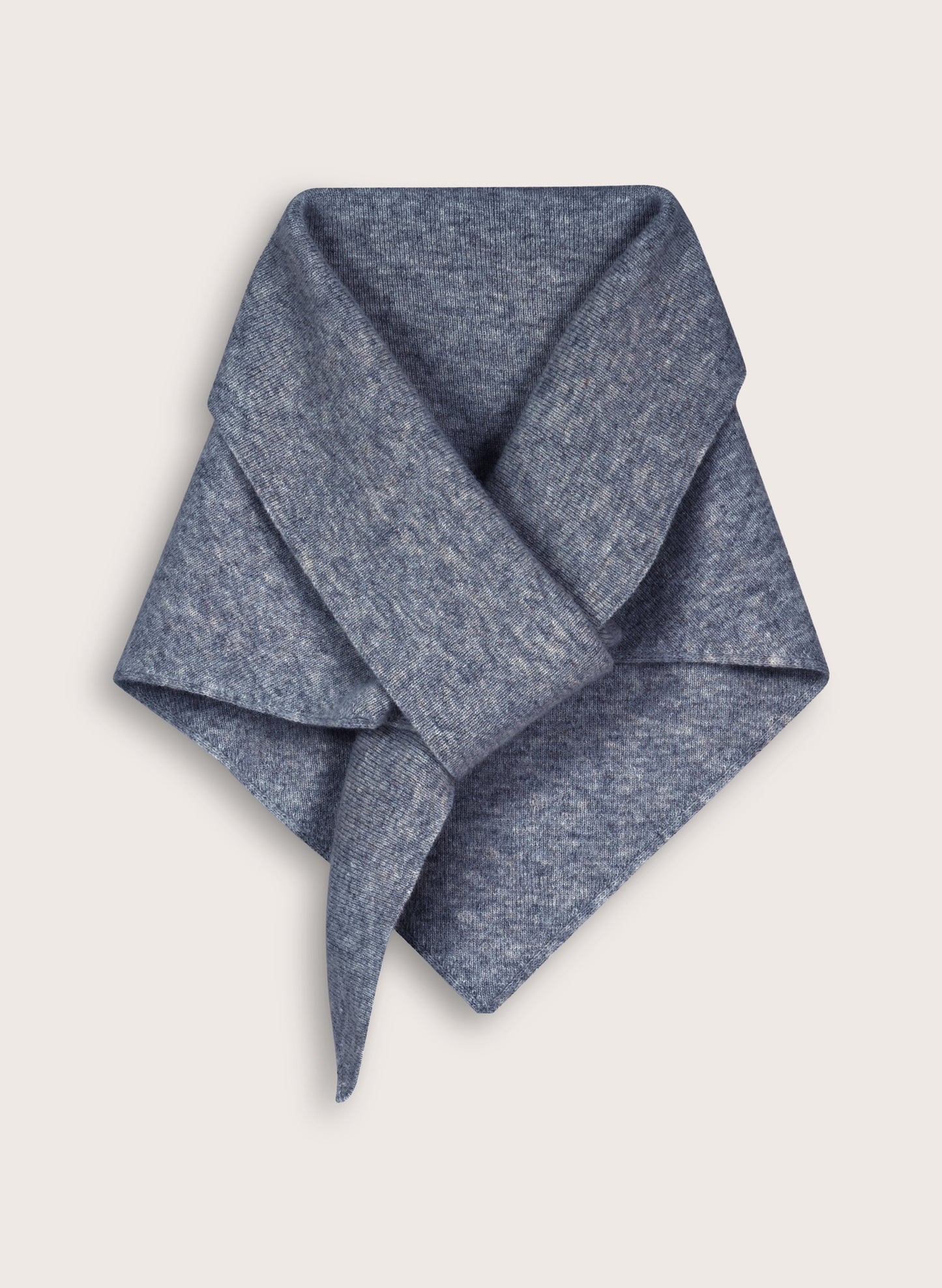 Niamh Wool Blend Triangle Scarf