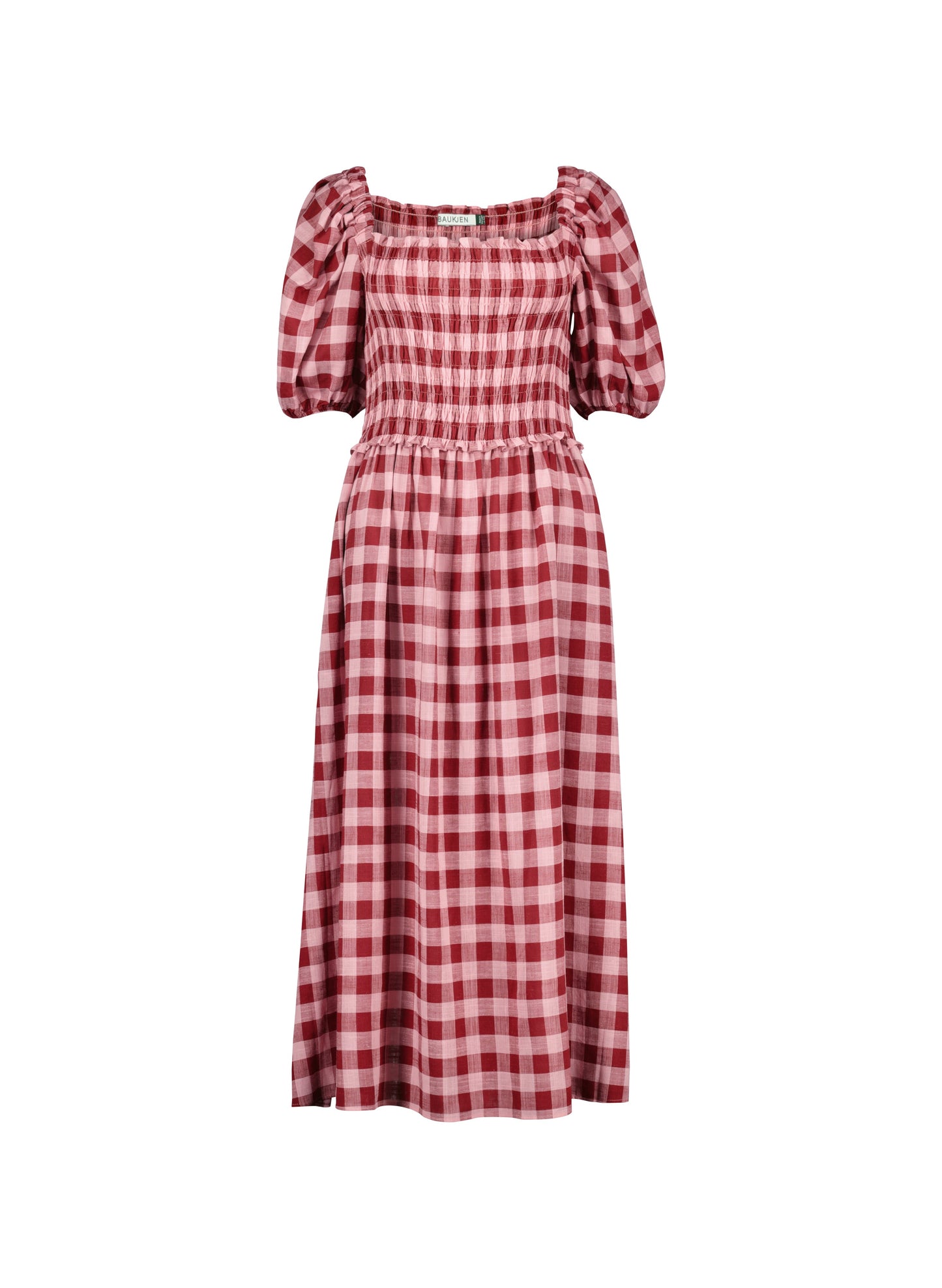 Davina Gingham Midi Dress
