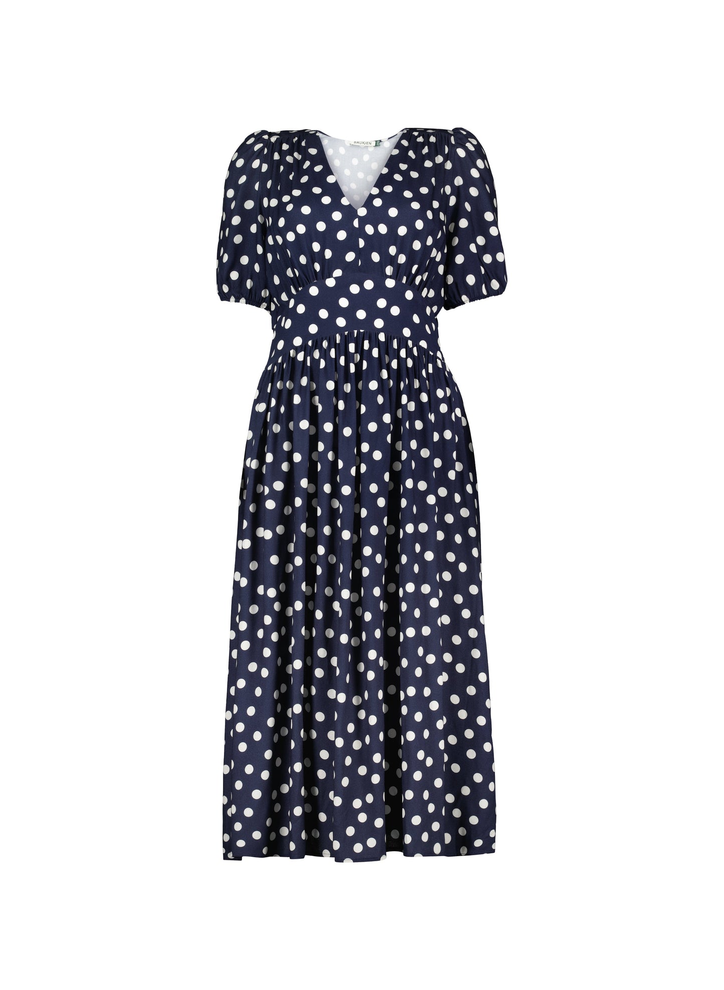 Lina Printed Midi Dress