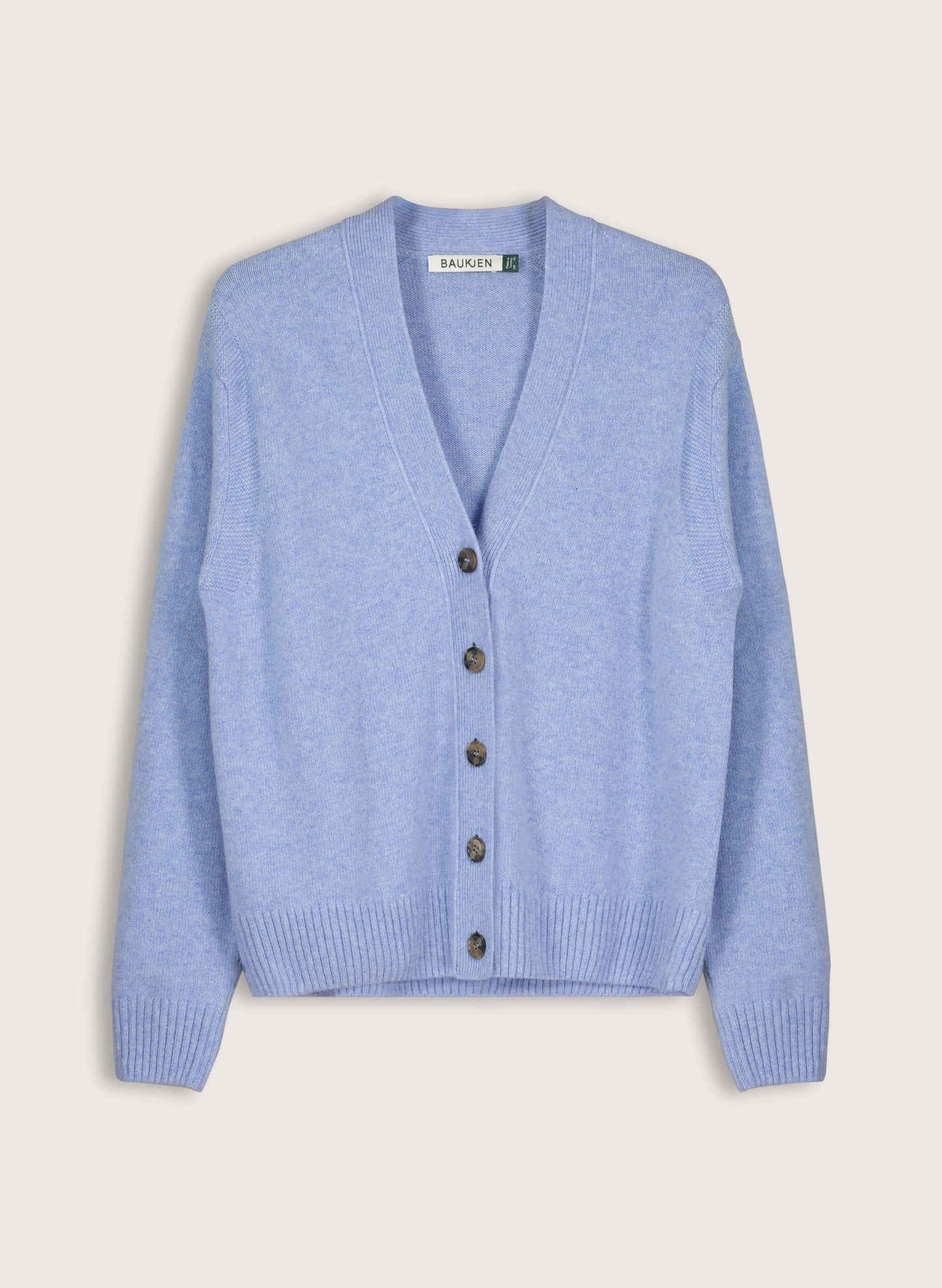 Celine V-neck Wool Blend Cardigan