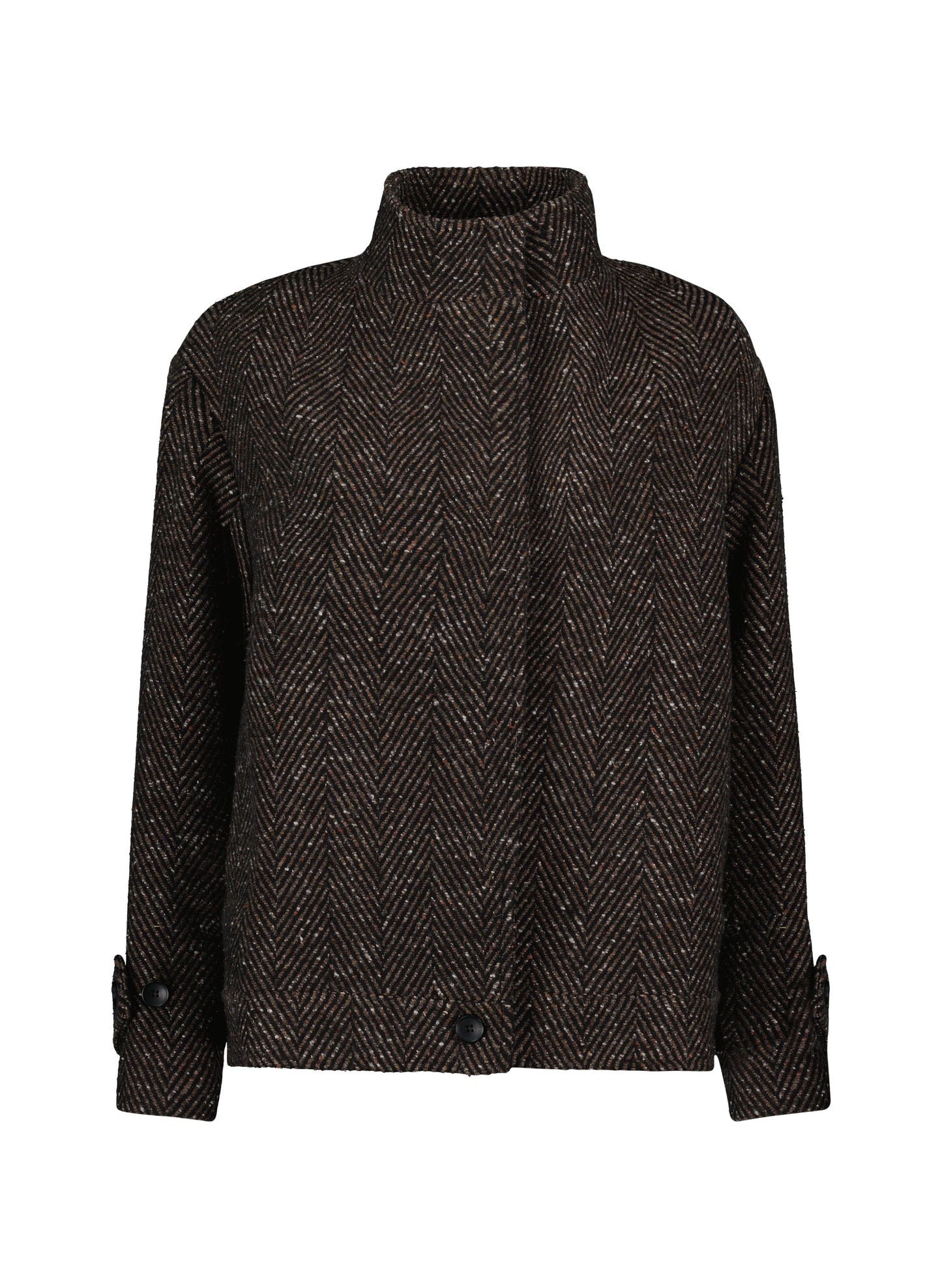 Janine Wool Blend Short Coat