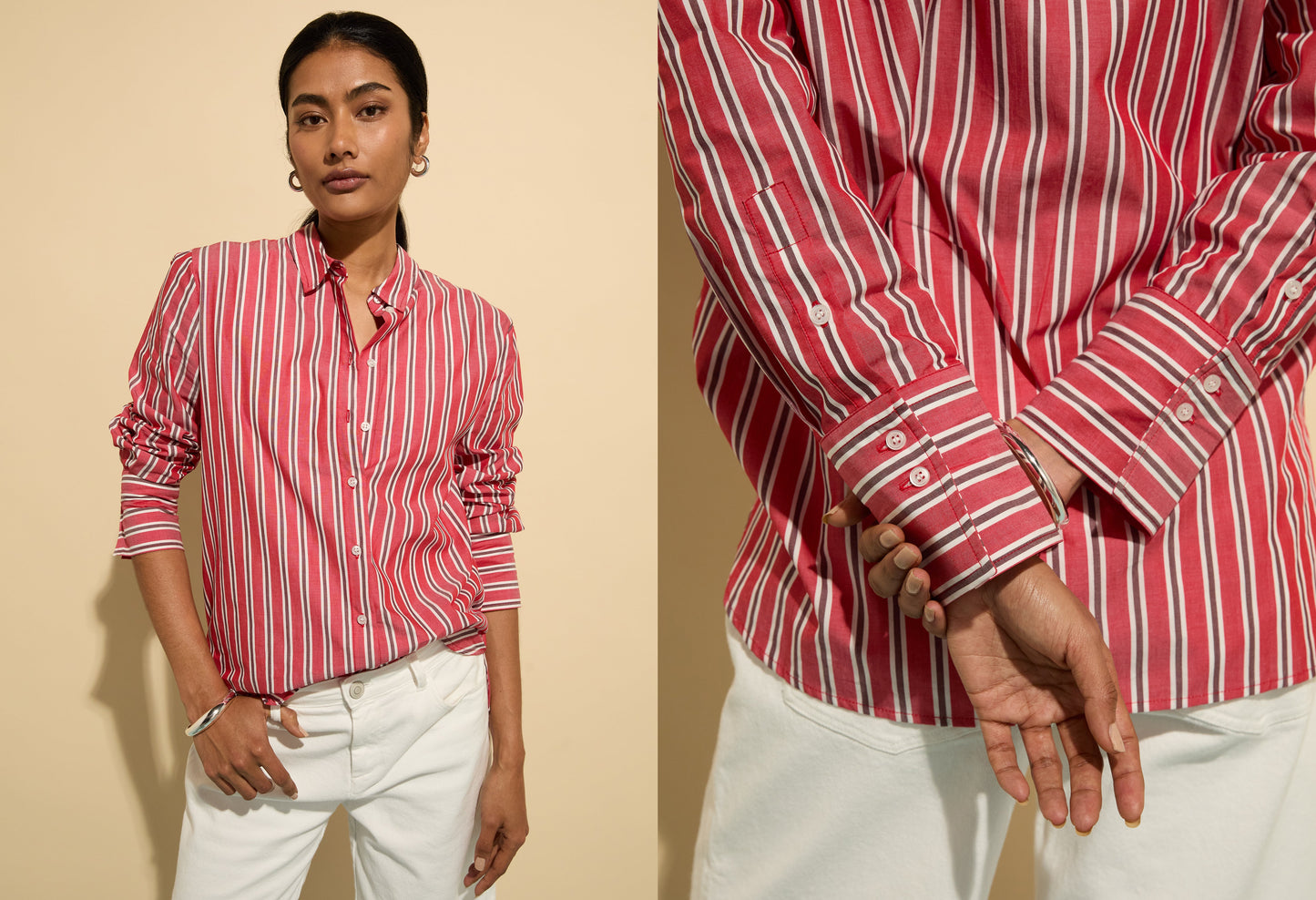 Rishma Organic Cotton Stripe Shirt