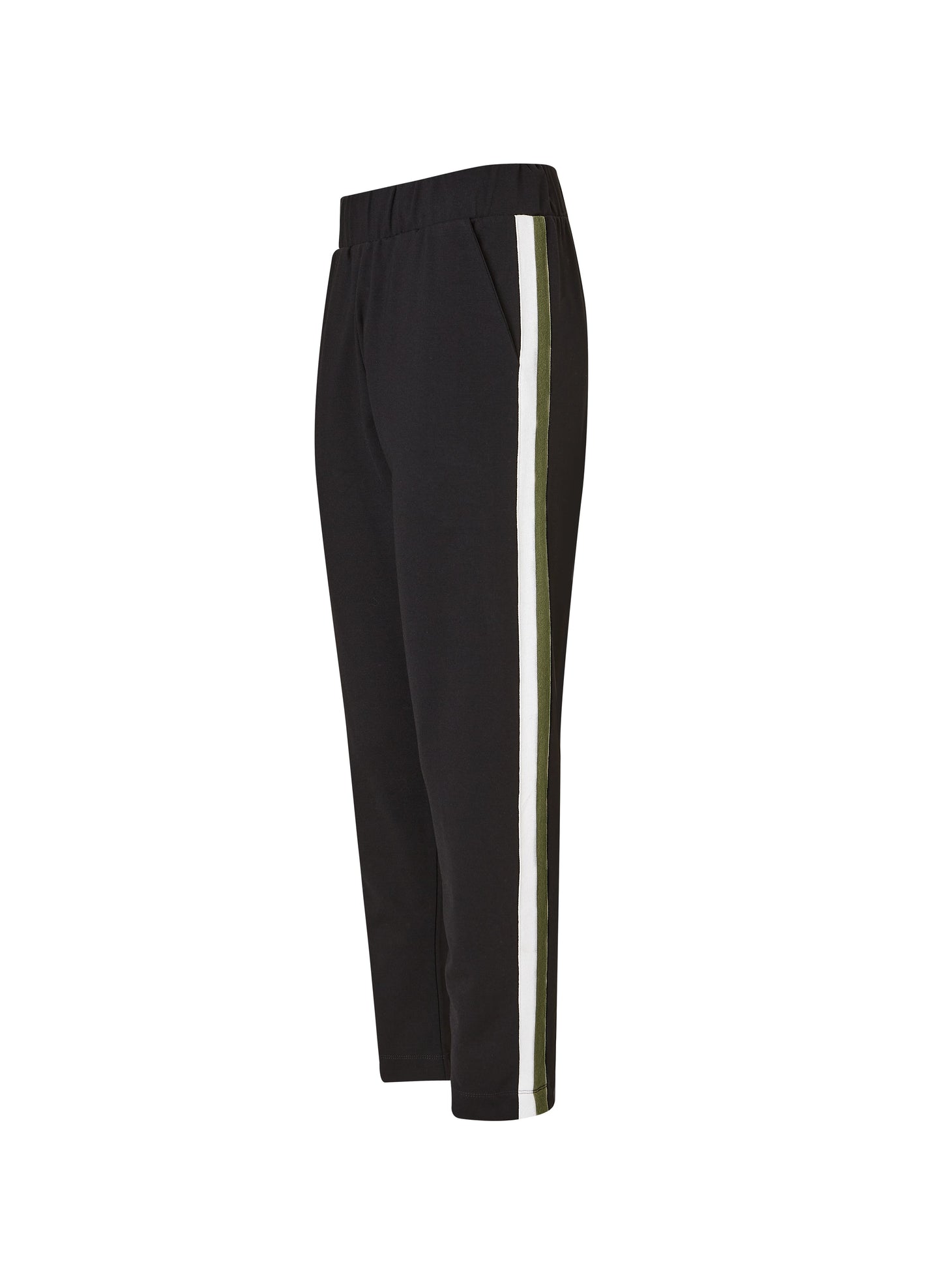 Petite Jay Side Stripe Tapered Trousers