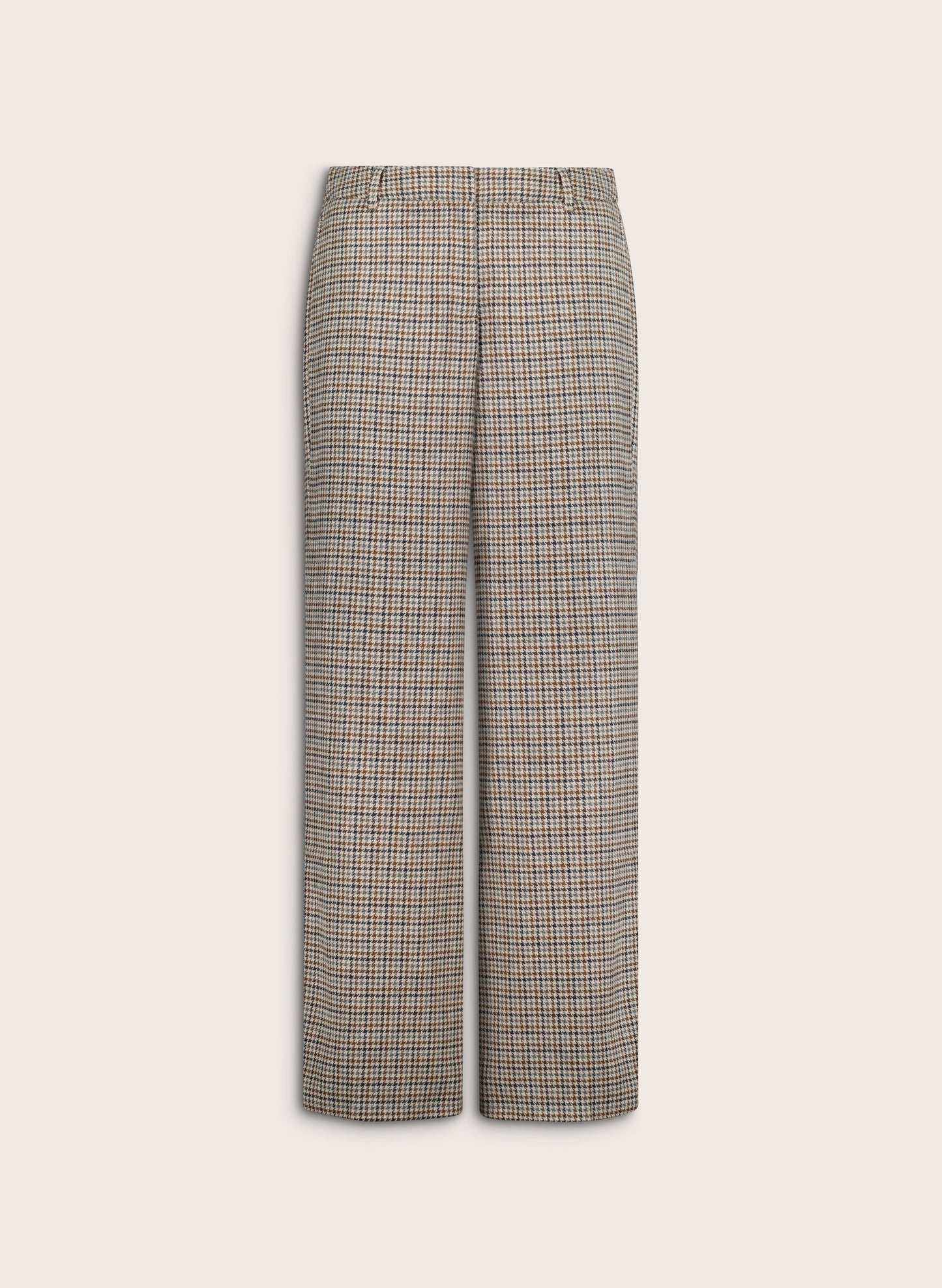 Gwynnie Wool Blend Wide Leg Trousers