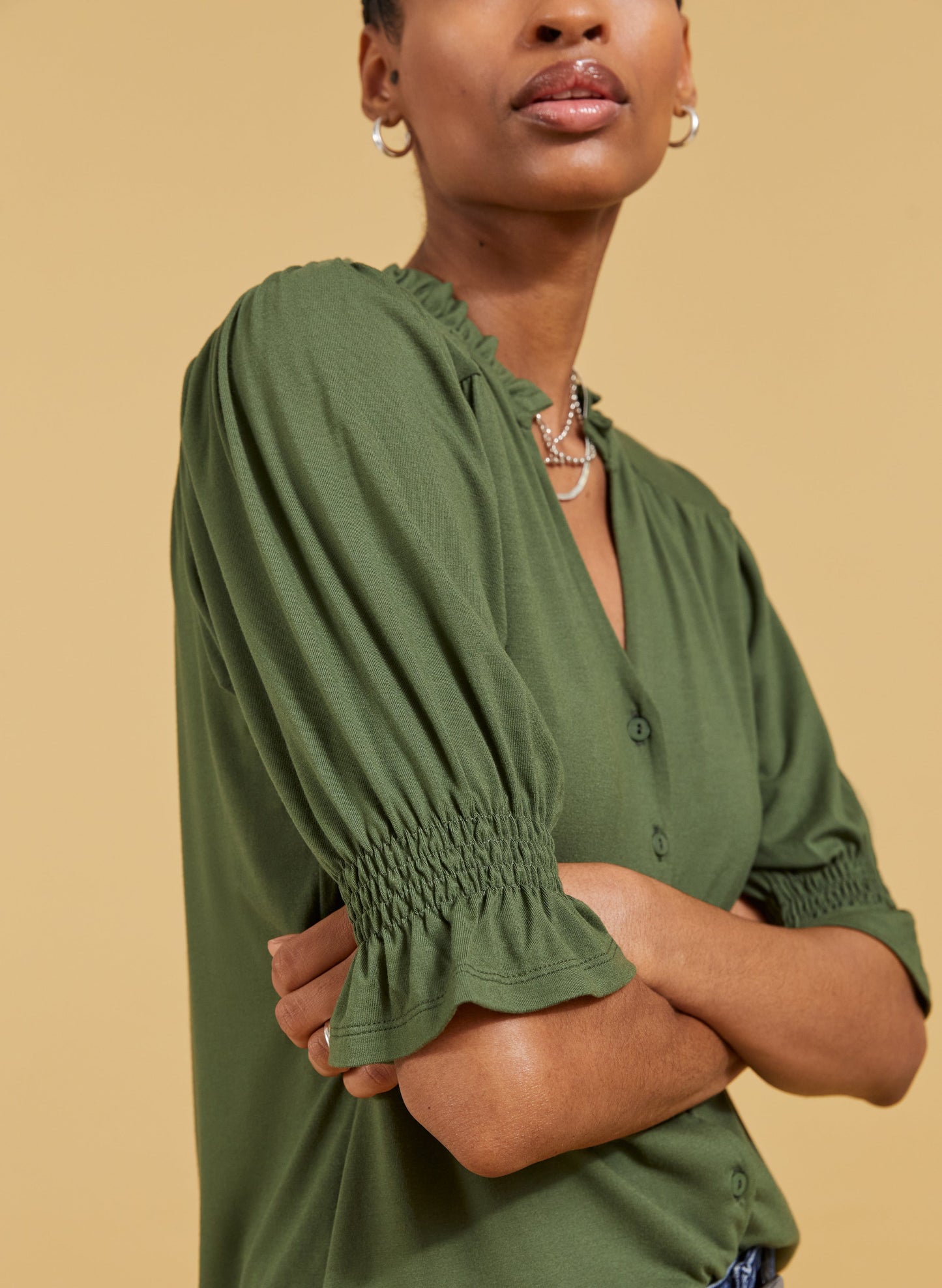 Noa Short Sleeve Blouse