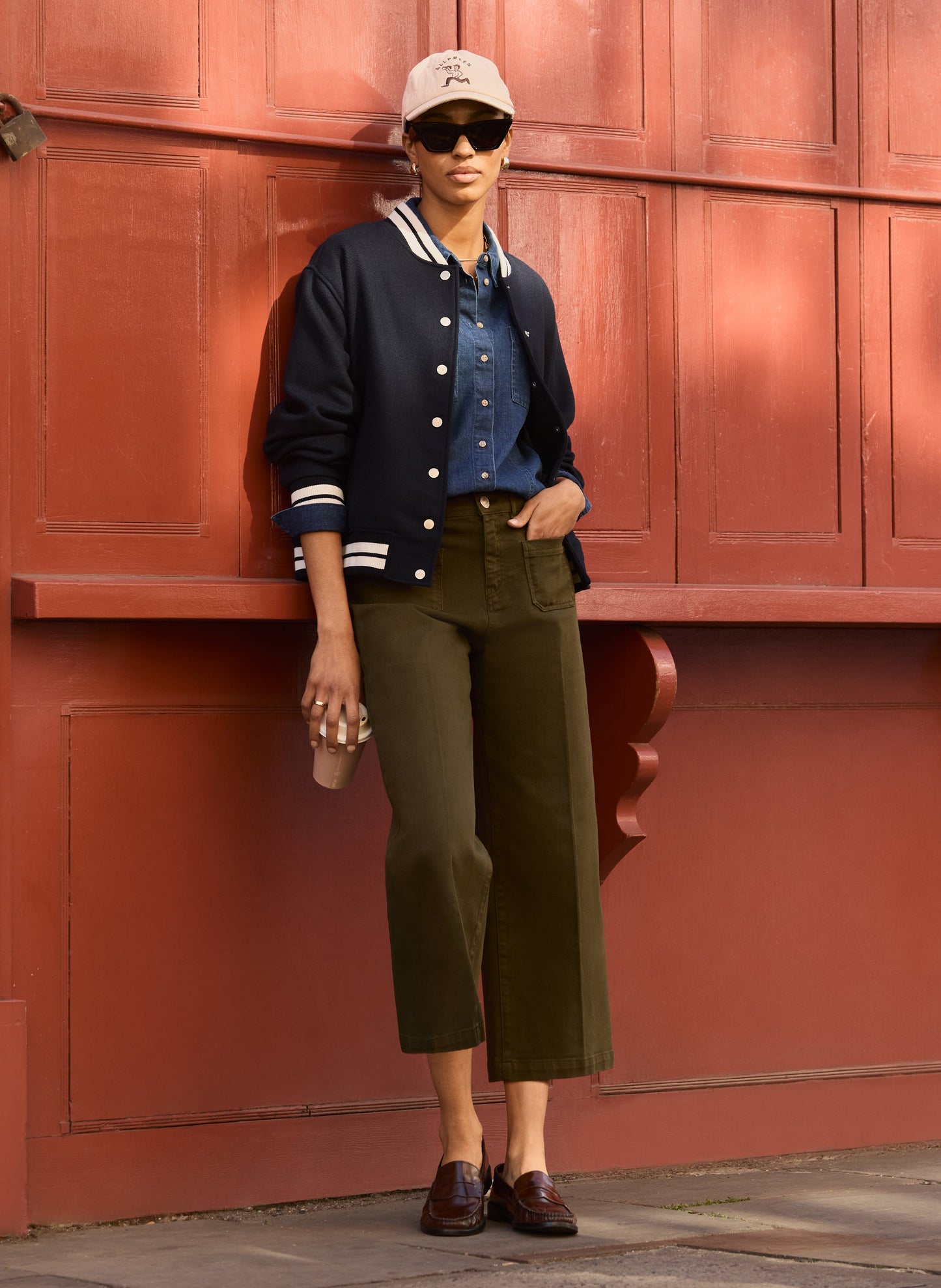 Terri Wool Blend Bomber Jacket