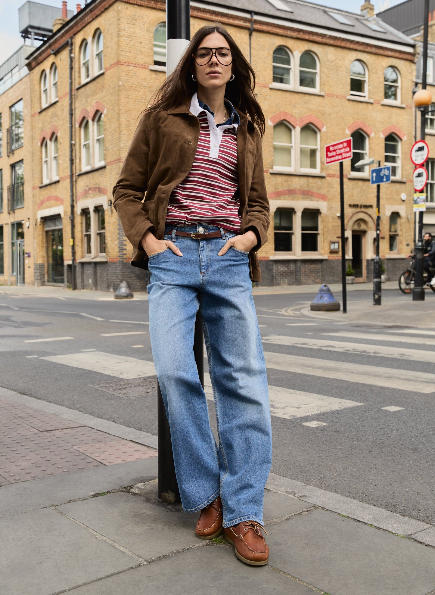 Esra Organic Cotton Polo Top