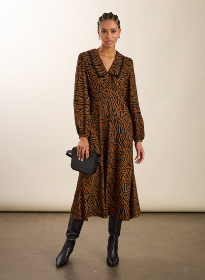 Lorelai Printed Midi Dress