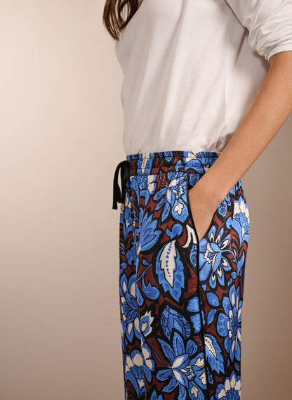Mandy Printed Satin Trousers