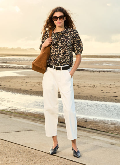 Reece Organic Cotton Stretch Barrel Leg Cargo Jeans