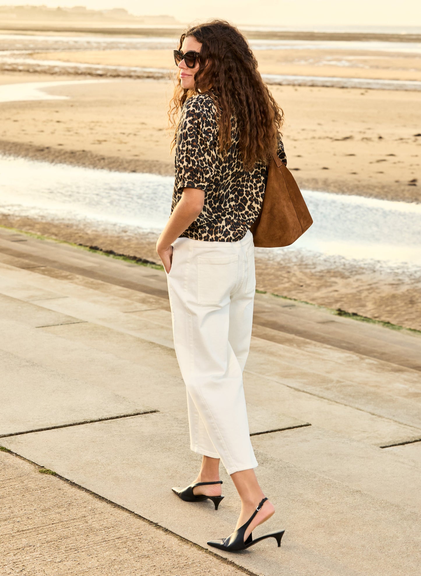 Reece Organic Cotton Stretch Barrel Leg Cargo Jeans