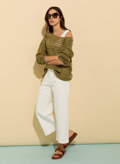 Ellinor European Flax Blend Jumper