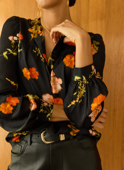 Micah Printed Blouse