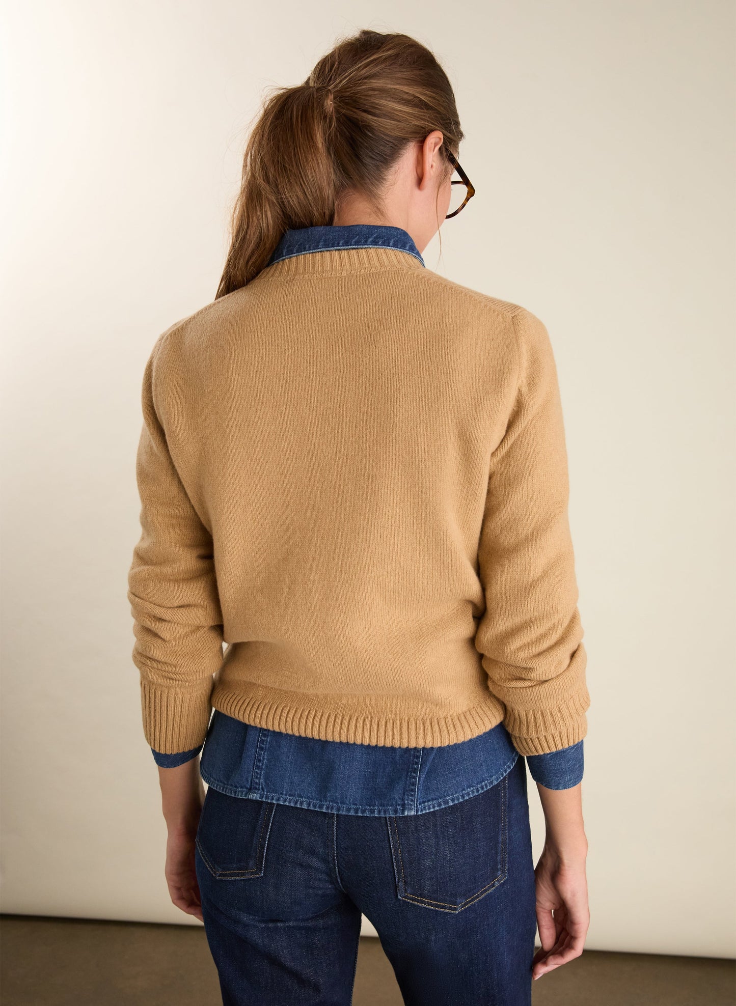Zucca Wool Blend Crew Neck Jumper
