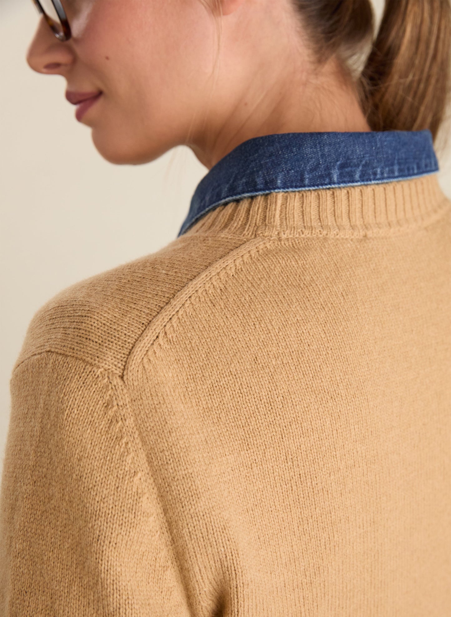 Zucca Wool Blend Crew Neck Jumper