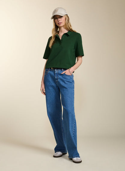 Margaret Regenerative Cotton Polo Tee