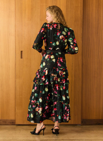 Natasha Printed Maxi Dress