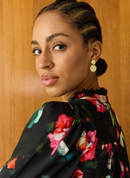 Eleanor Printed Blouse