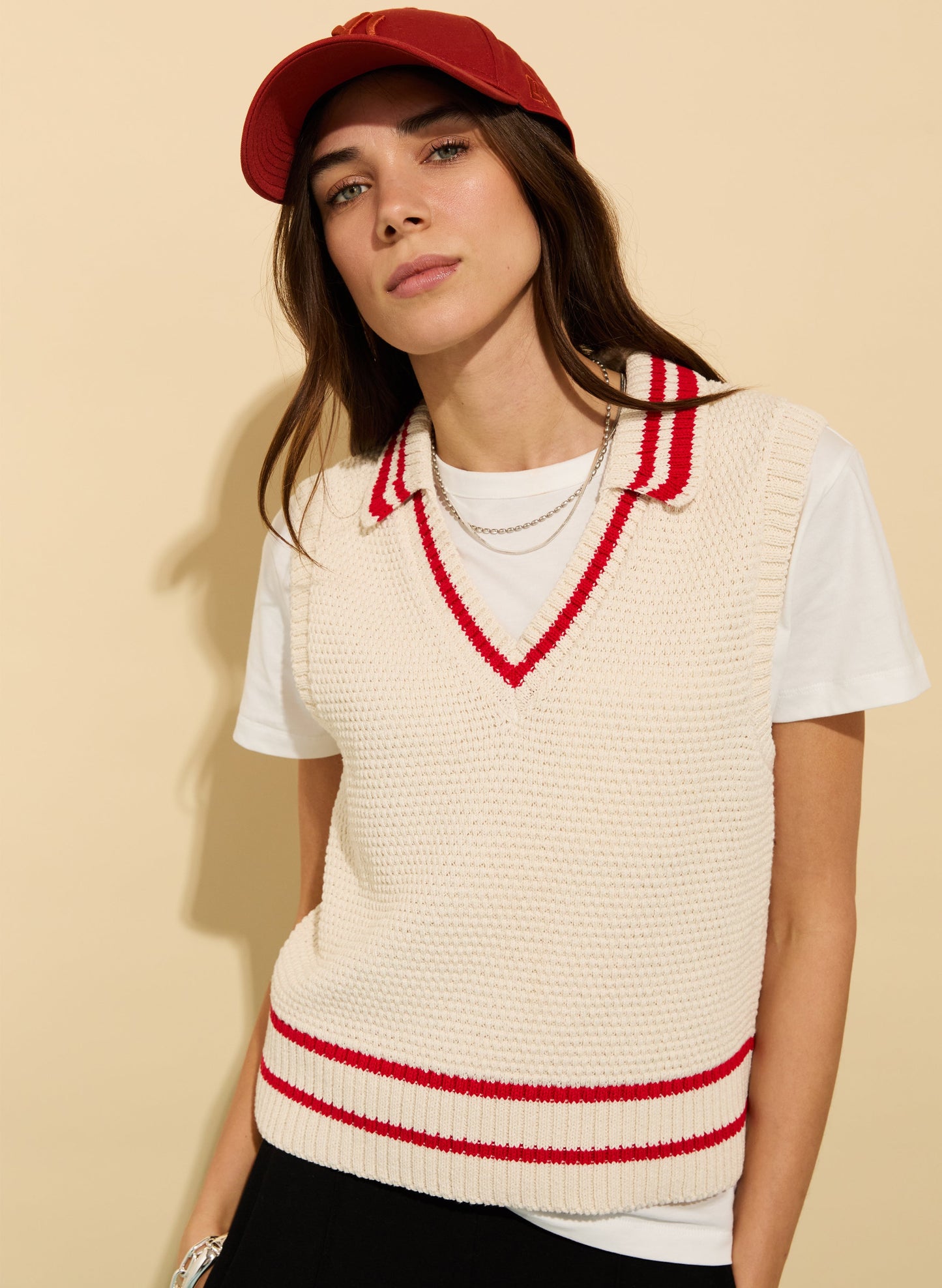 Agnes Ecotec Knitted Vest