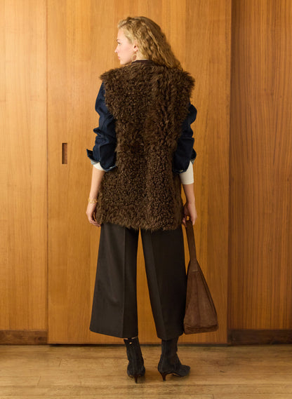 Ardi Shearling Gilet Vest