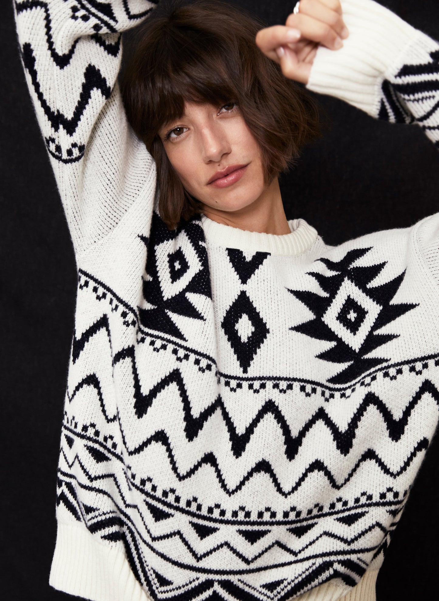 Zhuri Recycled Wool Blend Jumper