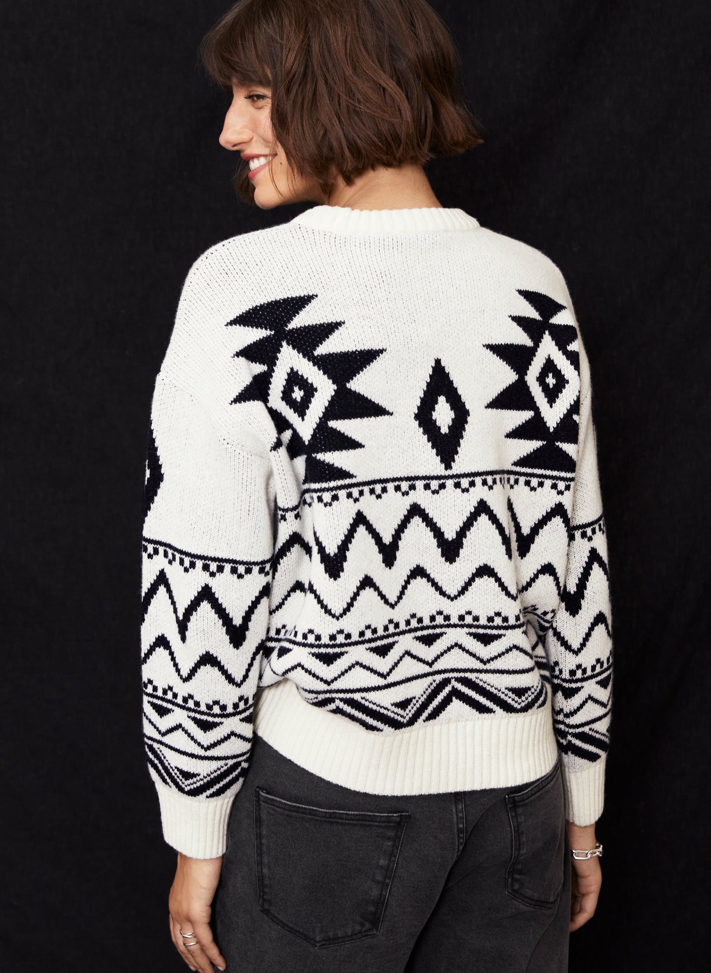 Zhuri Recycled Wool Blend Jumper