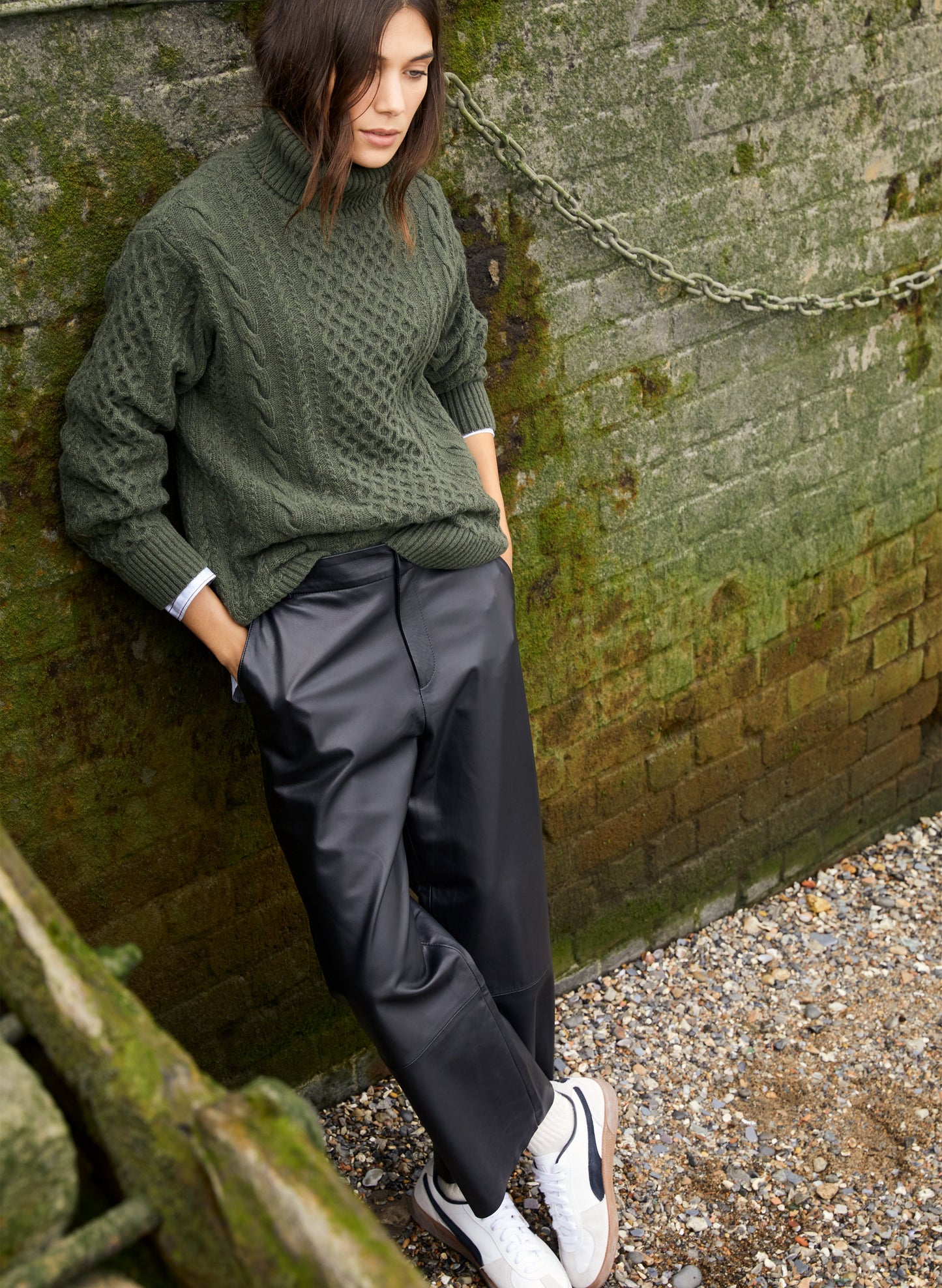 Sacha Leather Trousers