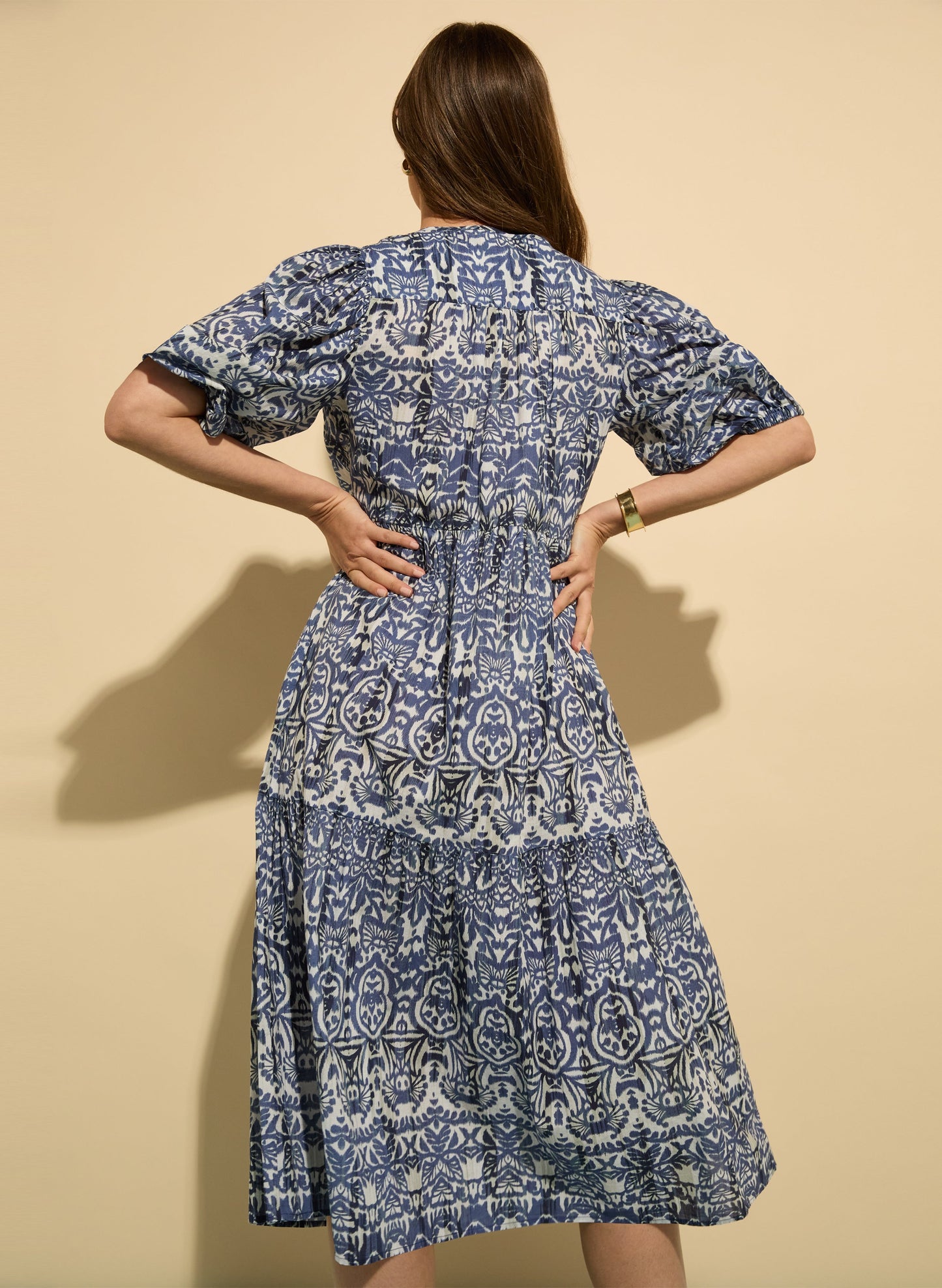 Mathilda Organic Cotton Kaftan Dress