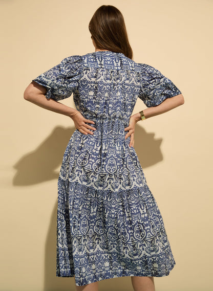 Mathilda Organic Cotton Kaftan Dress