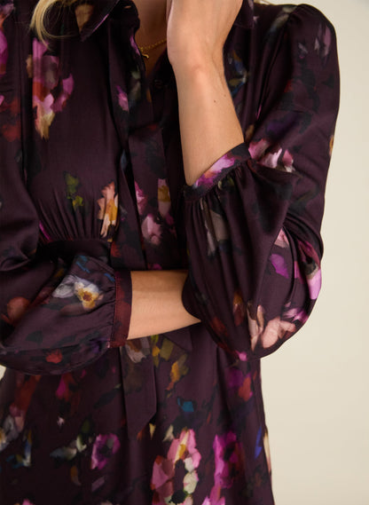 Charlotte Printed Midi Dress