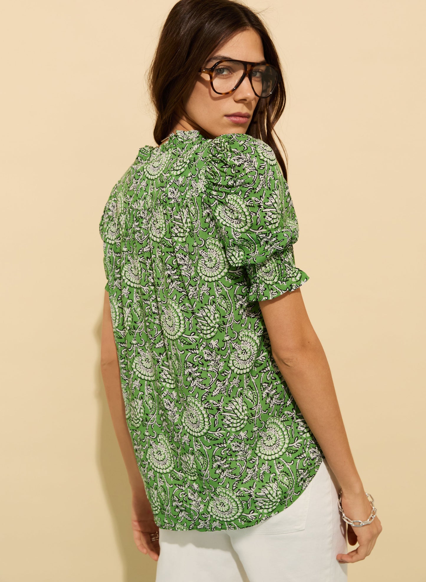 Nolan Printed Blouse
