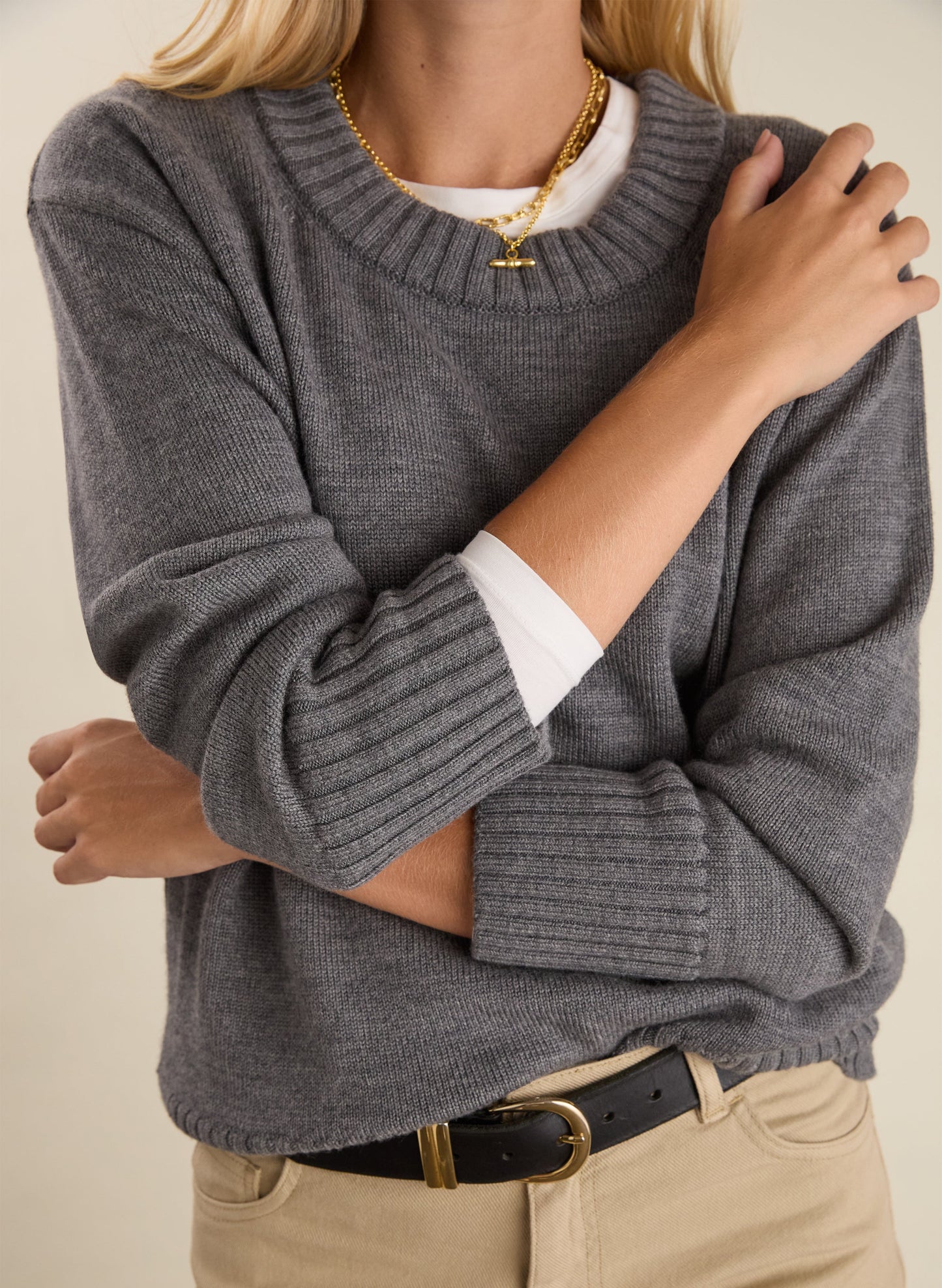 Ines Merino Crew Neck Jumper