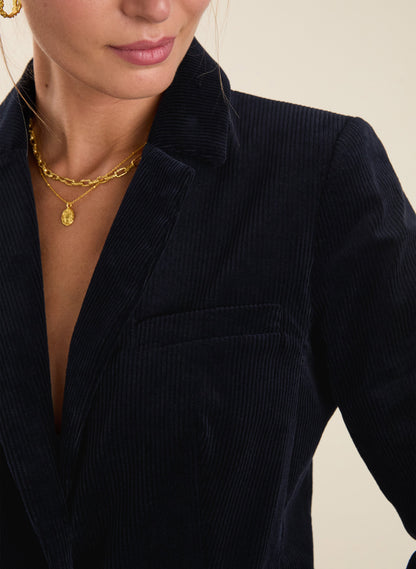 Wanda Organic Cotton Corduroy Blazer
