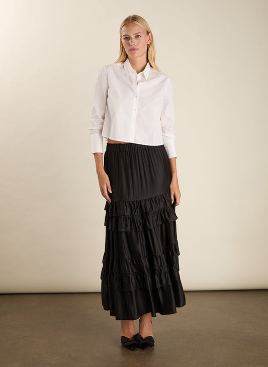 Angelica Ruffle Maxi Skirt