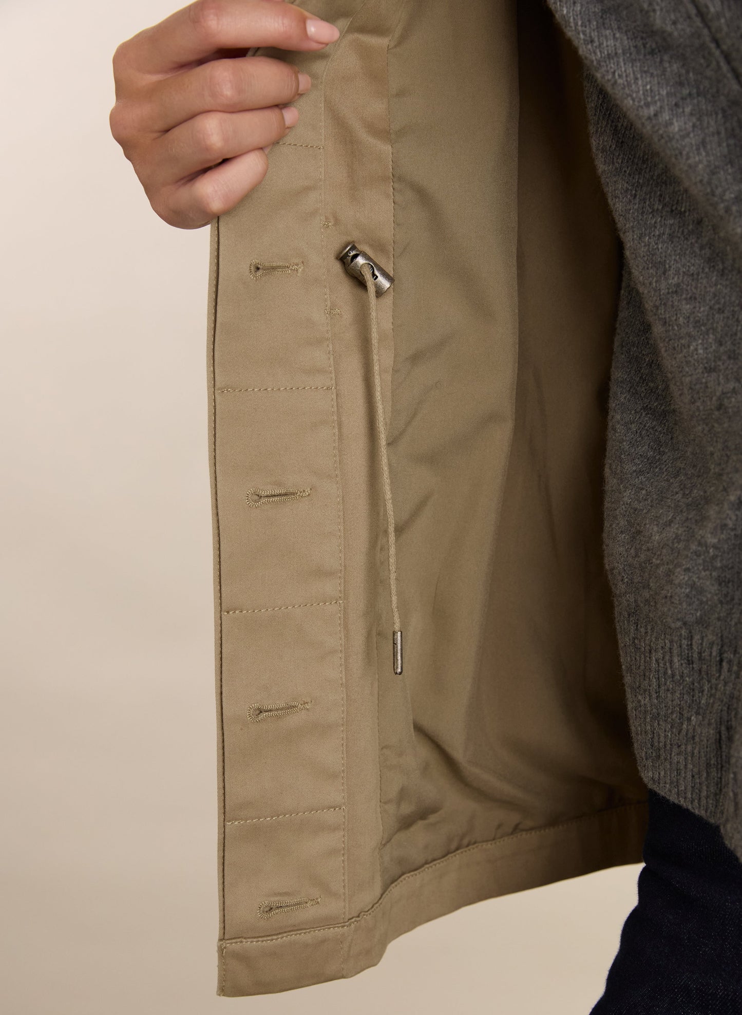 Bridie Organic Cotton Barn Jacket