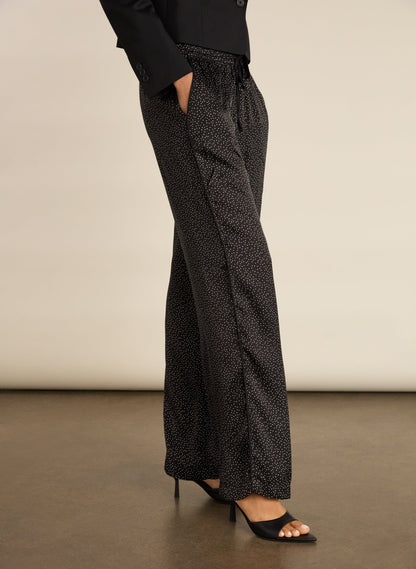 Mandy Printed Satin Trousers