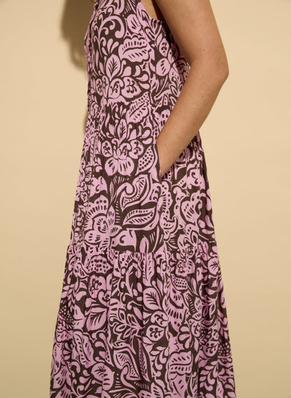 Annmarie Sleeveless Printed Dress