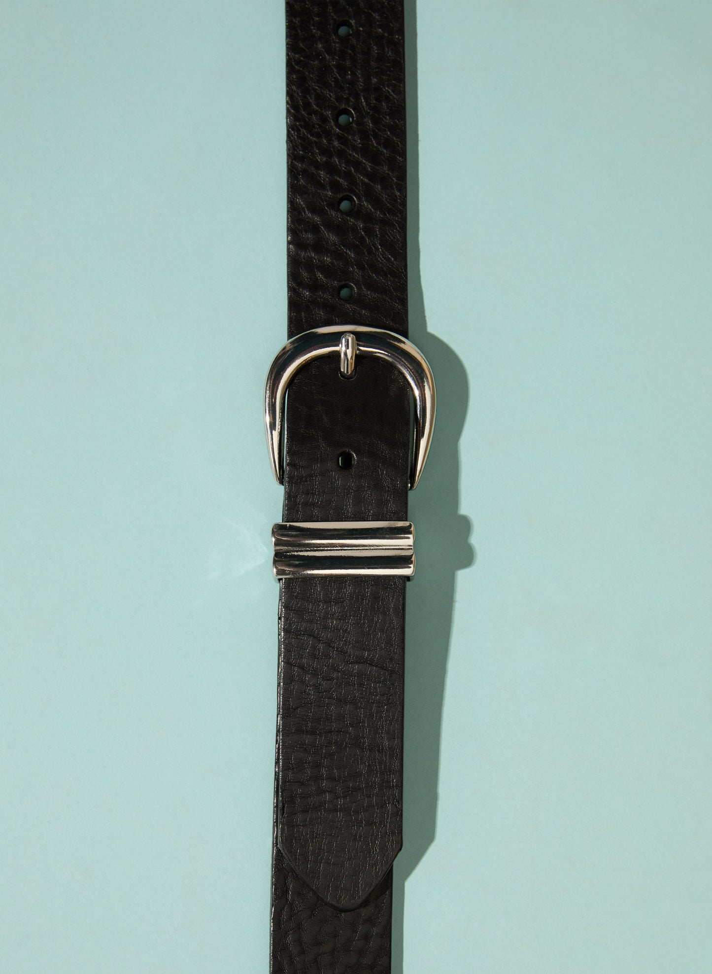 Baukjen Signature Textured Belt - Silver