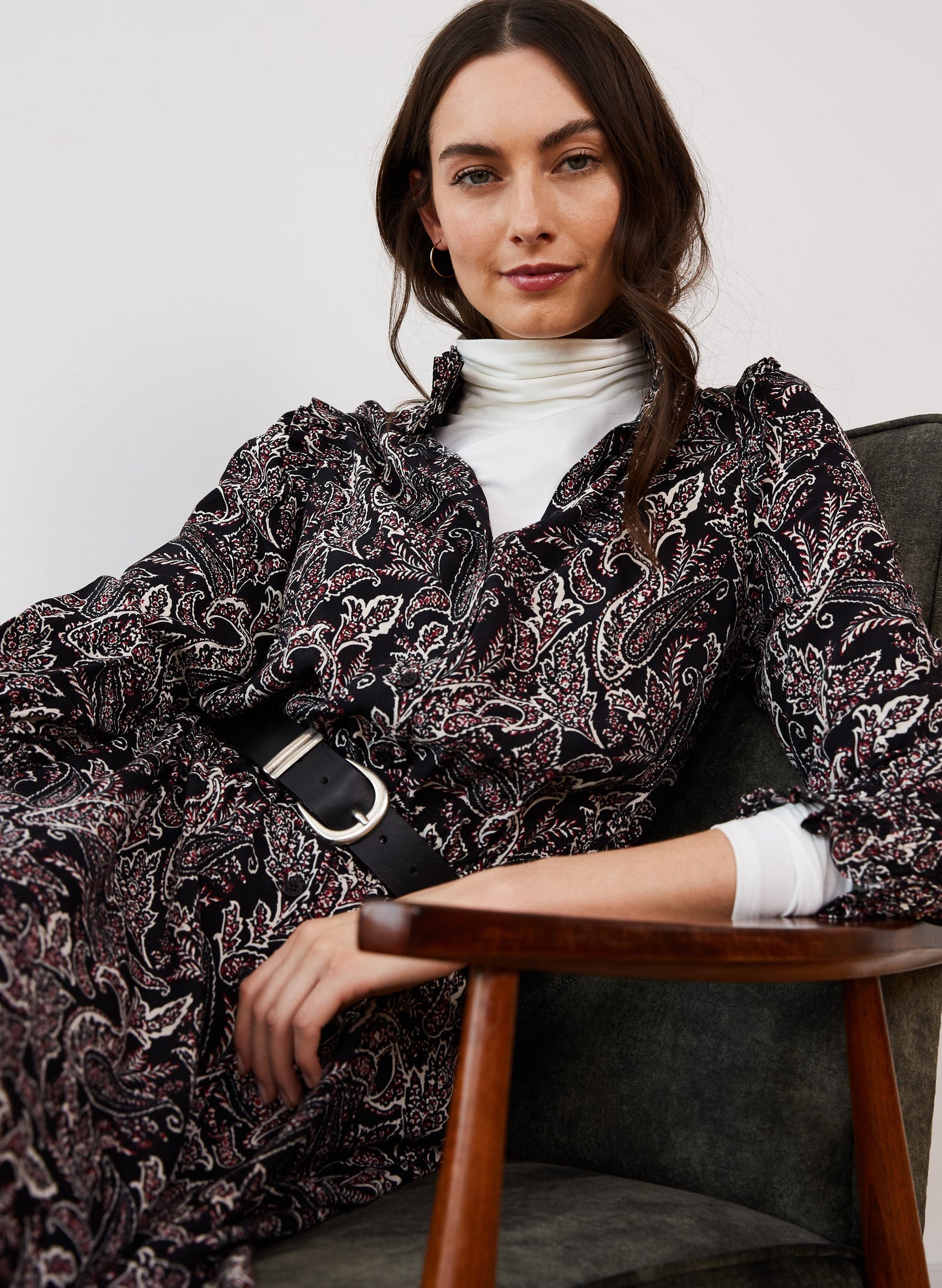 Ada Viscose Shirt Dress